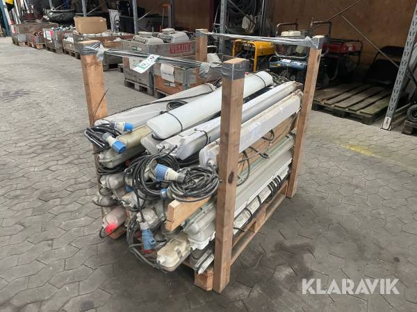 Lysarmaturer cirka 30 styk