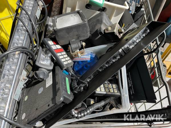Elektroniske apparater blandede elementer