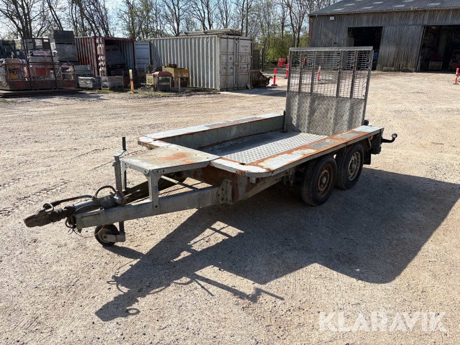 Maskintrailer Ifor Williams GP 84 GTA