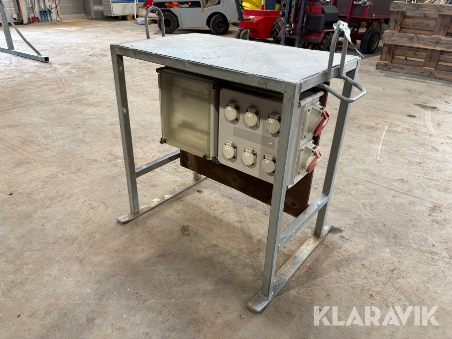 Byggestrømstavle S32/16A-037 400V/32A/50Hz ac