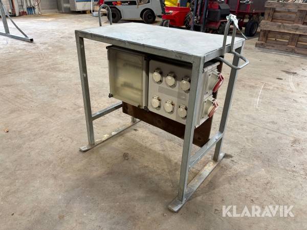 Byggestrømstavle S32/16A-037 400V/32A/50Hz ac