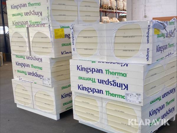 Isoleringsplader Kingspan Therma  i alt 60 m2