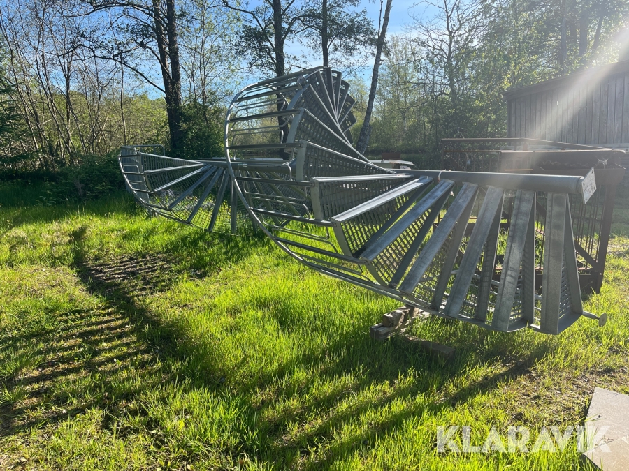 Spindeltrappe med repos