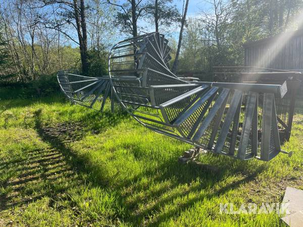 Spindeltrappe med repos