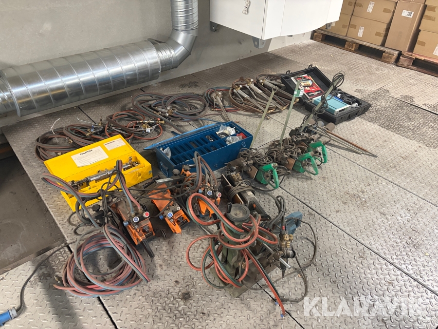 Blandet lot Skærebrænder