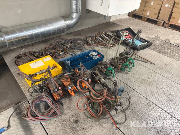 Blandet lot Skærebrænder