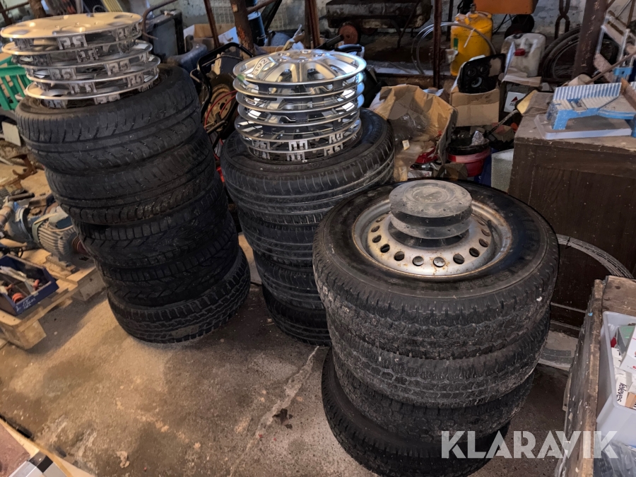 Blandet lot hjul Volkswagen caddy og Volkswagen Transporter