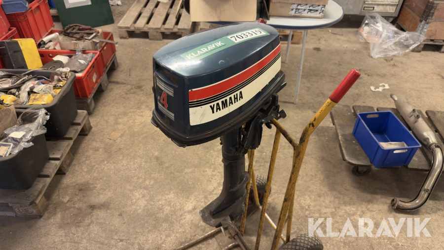 Yamaha 4A 6E0 – 4 hk 2-takts påhængsmotor 