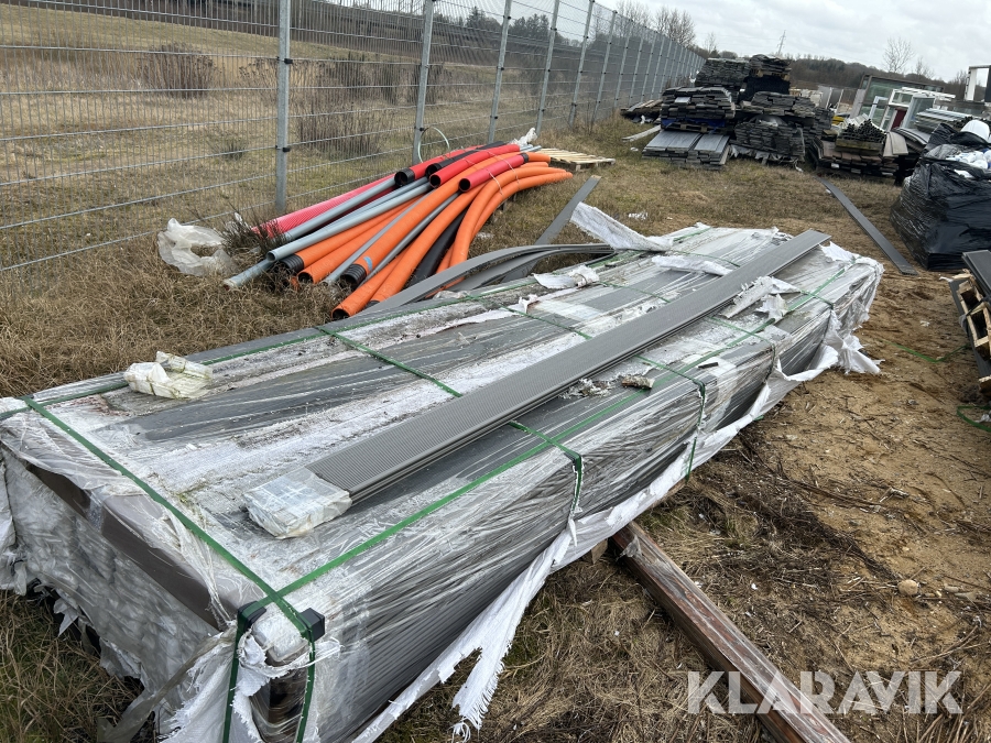 Terrassebrædder Kirkedal Komposit, grå 160styk