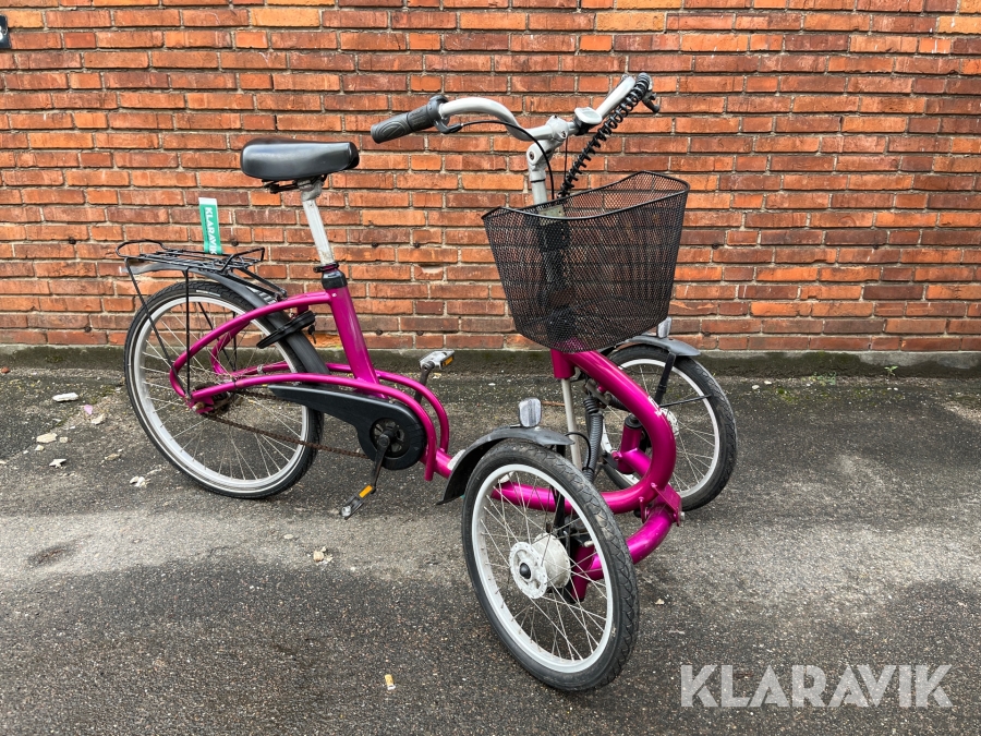 Trehjulet cykel Viktoria