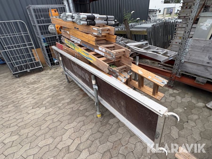 Assorterede stiger - 12 styk