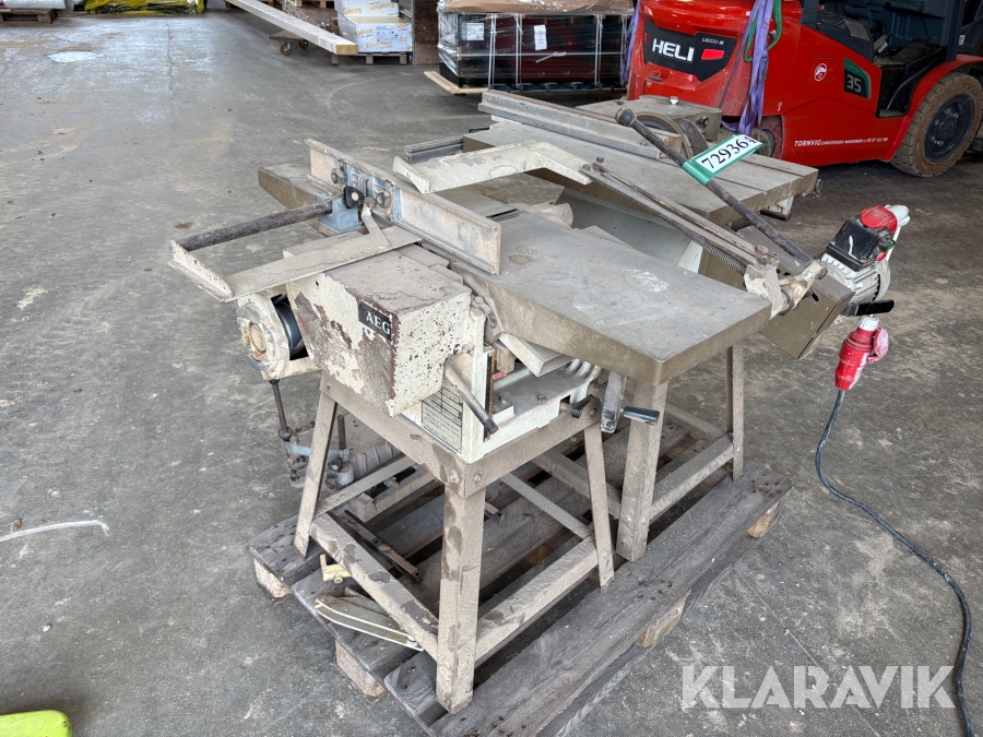 Sav+afretter / tykkelseshøvl AEG C260+SC25