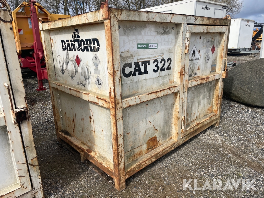 Dieseltank transportabel 2000 liter