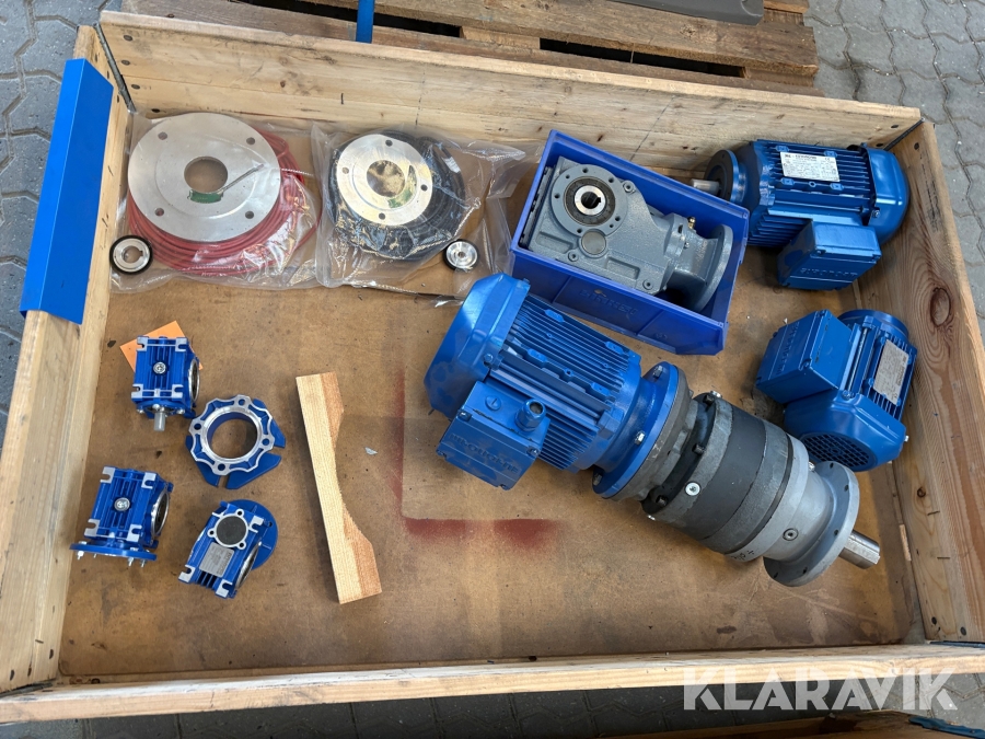 Motorer + Gear assorteret