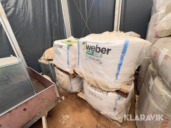 Elementfugemørtel Weber 35 vinter 8 ton