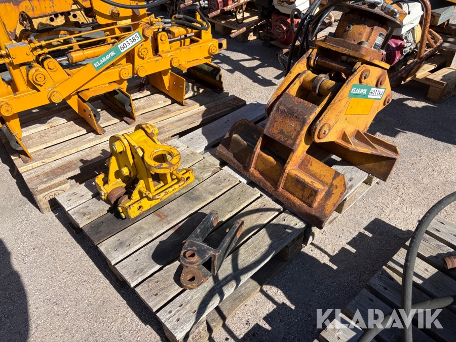 Hydraulisk svelletang incl skinnetang BSV 1740