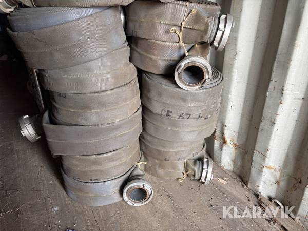 Brandslanger 4" 12 styk.