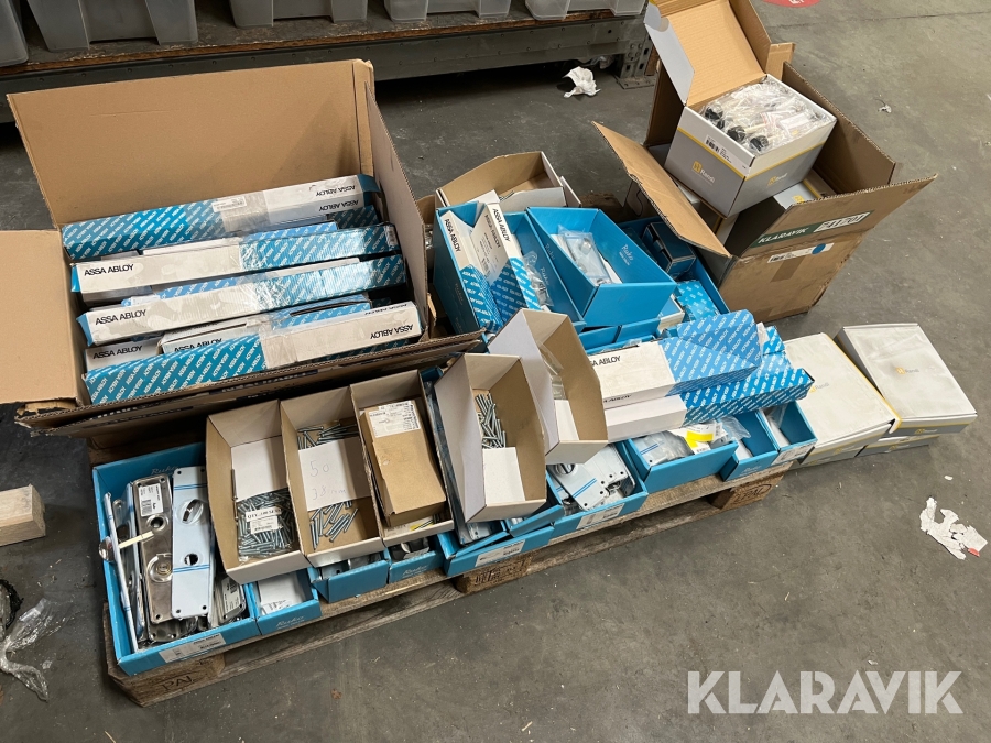 Låsetilbehør Assa Abloy Randi blandet parti