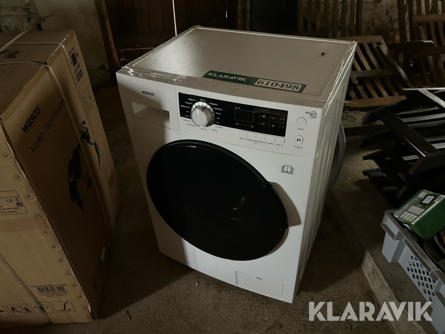 Vaske / tørremaskine Wasco VL 1686C- ingen reservationspris