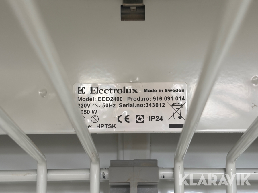 Tørreskab Electrolux Edd2400 2 styk
