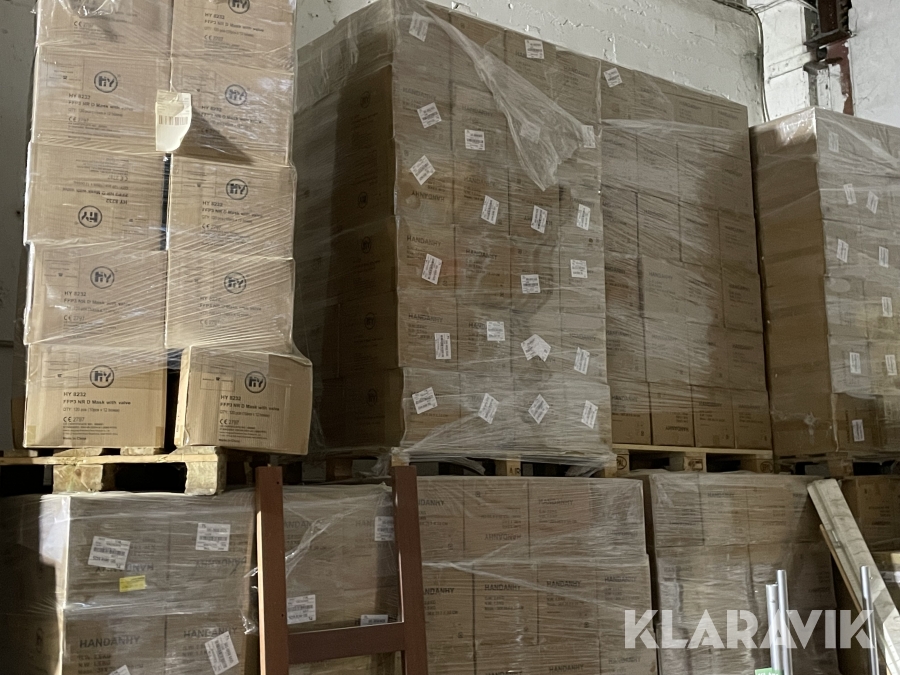 Støvmasker 1 palle Handanhy FFP3 NR D  5760 styk