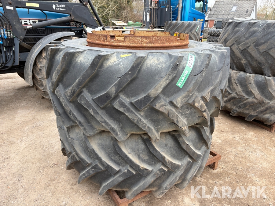 Lnadbrugsdæk Trelleborg Twin 414 2 styk