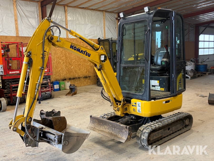Minigravemaskine Komatsu PC16R HS