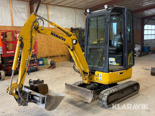 Minigravemaskine Komatsu PC16R HS