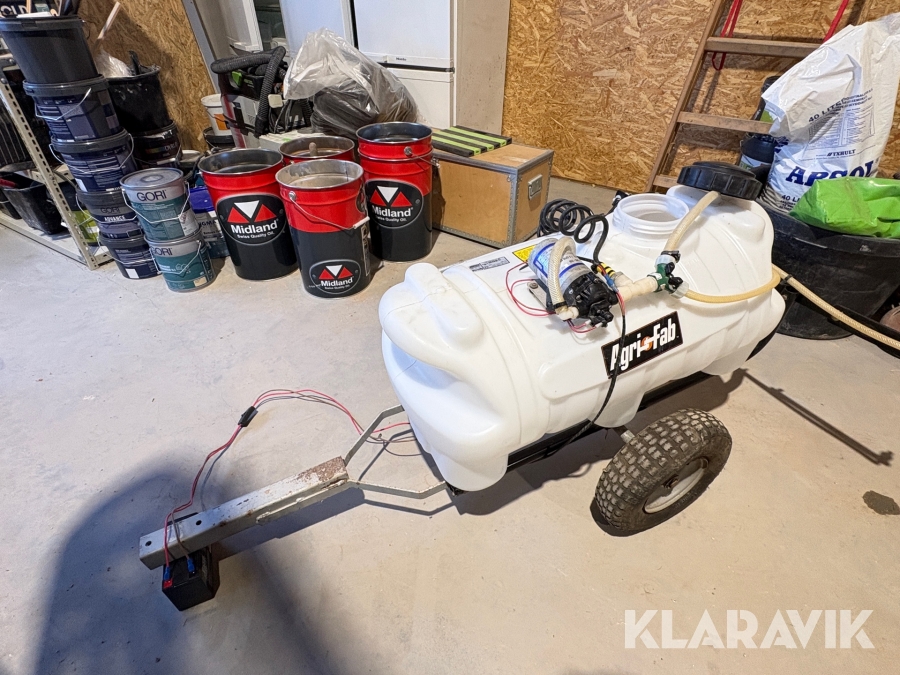 Sprøjtemaskine til ATV 95L Agrifab