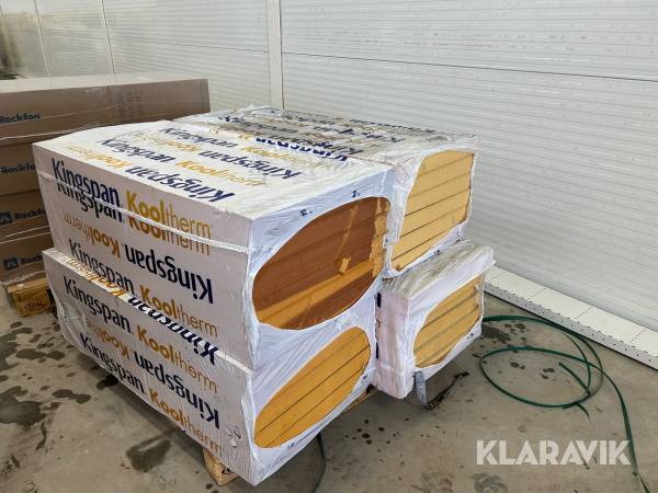 Isolering Kingspan Kooltherm K12D 17 m2
