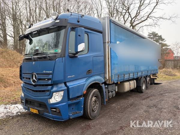 Lastbil Mercedes-Benz actros Z540