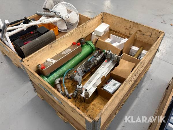 Varmeveksler SPX PBF20M-36 - 3 styk + diverse værktøj