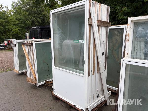 Terrassedøre Velfac 5 styk