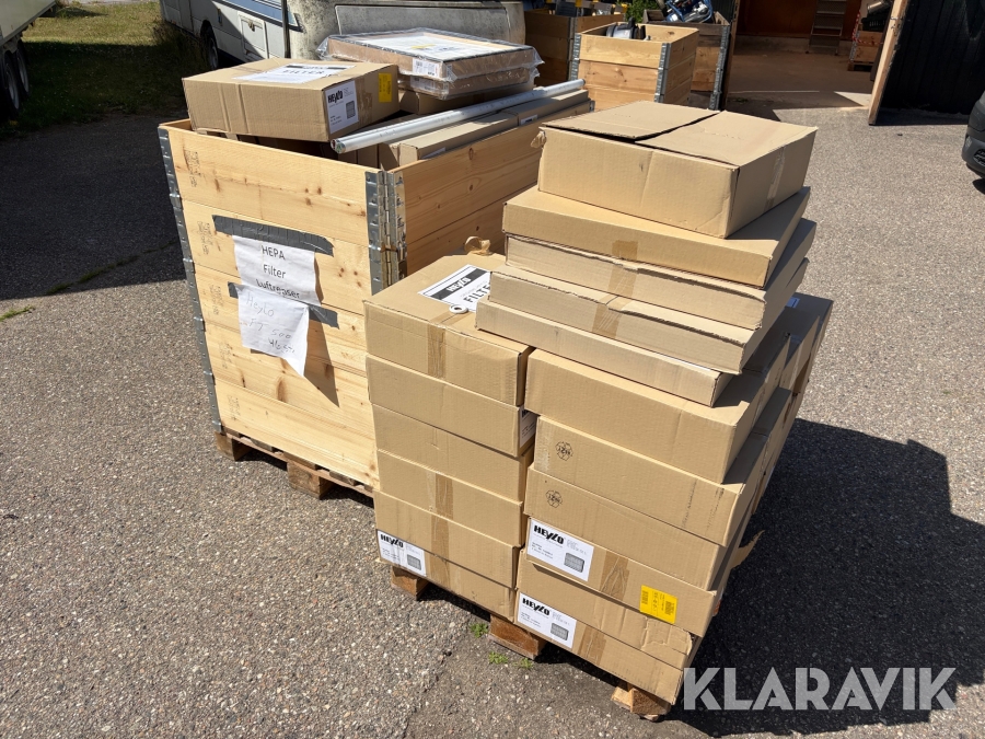 Assorterede Heylo filtre - cirka 90 pakker