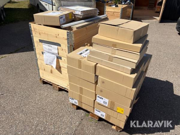 Assorterede Heylo filtre - cirka 90 pakker