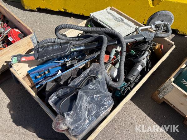 Assorteret håndværktøj - 1 palle