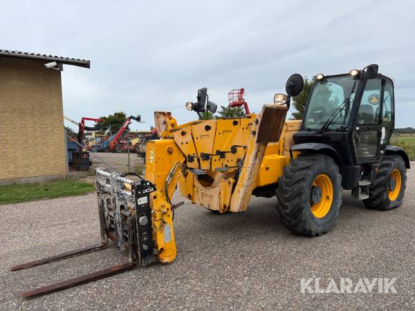 Teleskoplæsser JCB 540-200 - 20 meter - med pallegafler