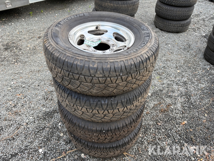 Dæk med fælge Michelin Latitude - 4 styk