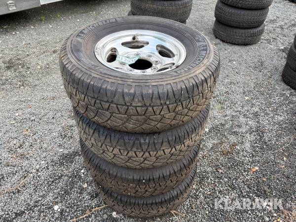 Dæk med fælge Michelin Latitude - 4 styk