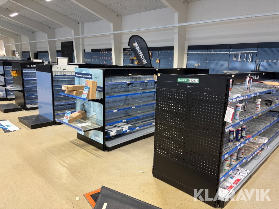 Værksteds/butik inventar