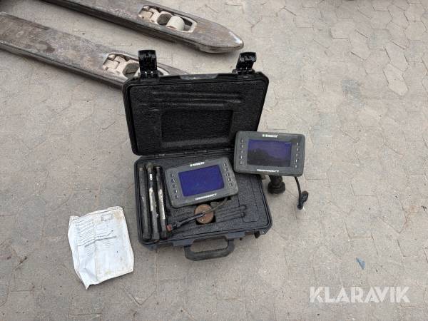Kabel-/rørlokaliseringssystem Ditch Witch/Subsite Commander 7 SV/SE, 2 displayenheder samt flere sonder/transmittere