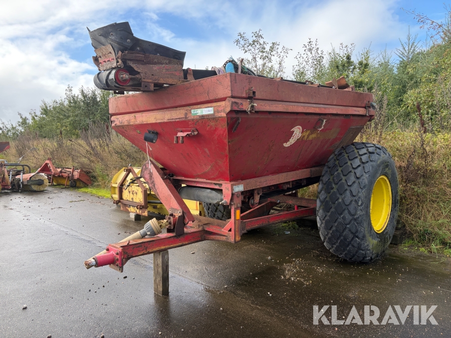 Sandvogn Bredal B50 med transportbånd