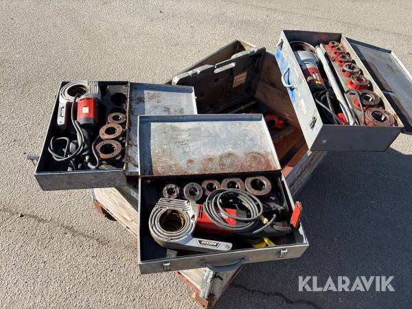 Gevindskærer Ridgid/Roller - 4 styk