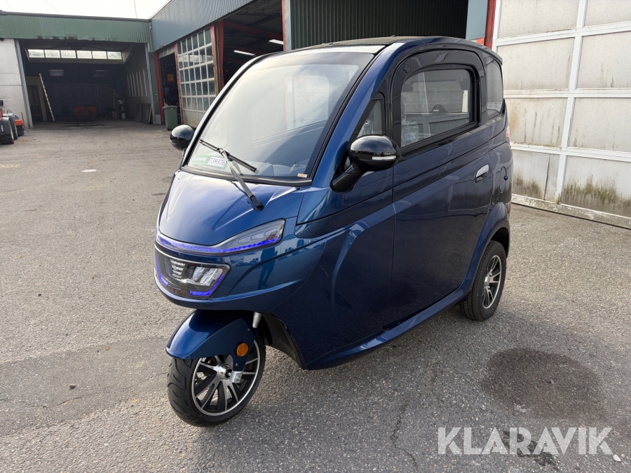 Kabinescooter Boma X2 2 personer elektrisk