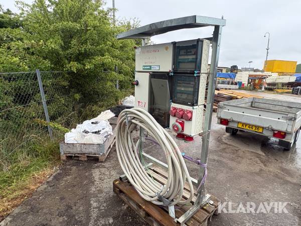Eltavle XEL med kabel