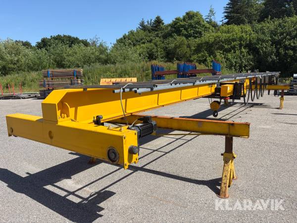 Traverskran Kone XL400 overkørende- 10.000kg - 1 styk