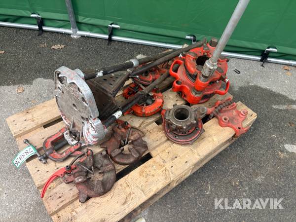 Værktøj til gevindskæring Ridgid - 1 palle