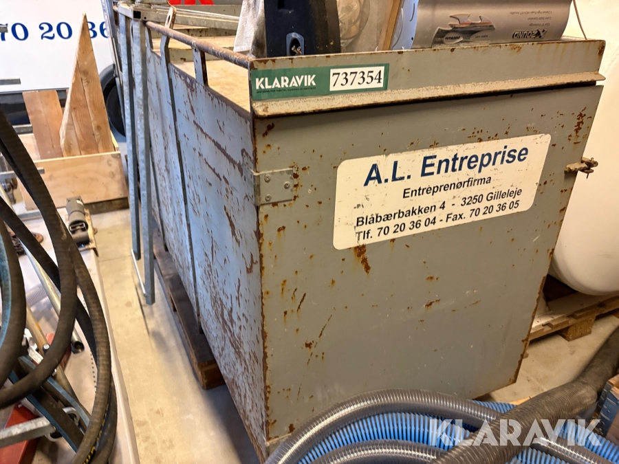 Stålværktøjakasse  til lastbil