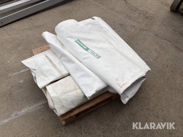 Gavl- og tagdug til 6m telt