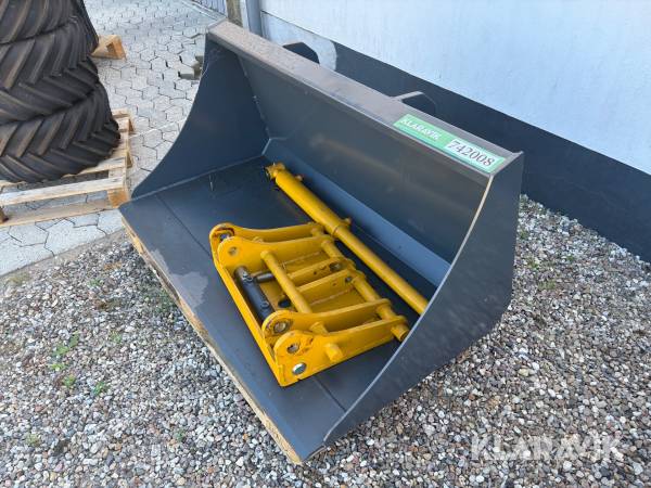 Skovl og hydraulisk skifte